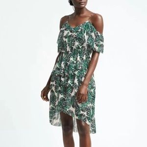 Banana republic hi/lo flounce dress-limited edt